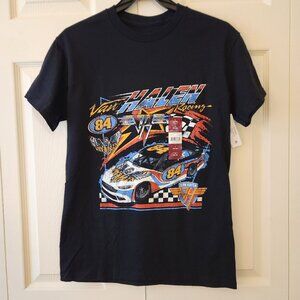 Van Halen Racing Graphic T-Shirt Black Short Sleeve Crew Neck S